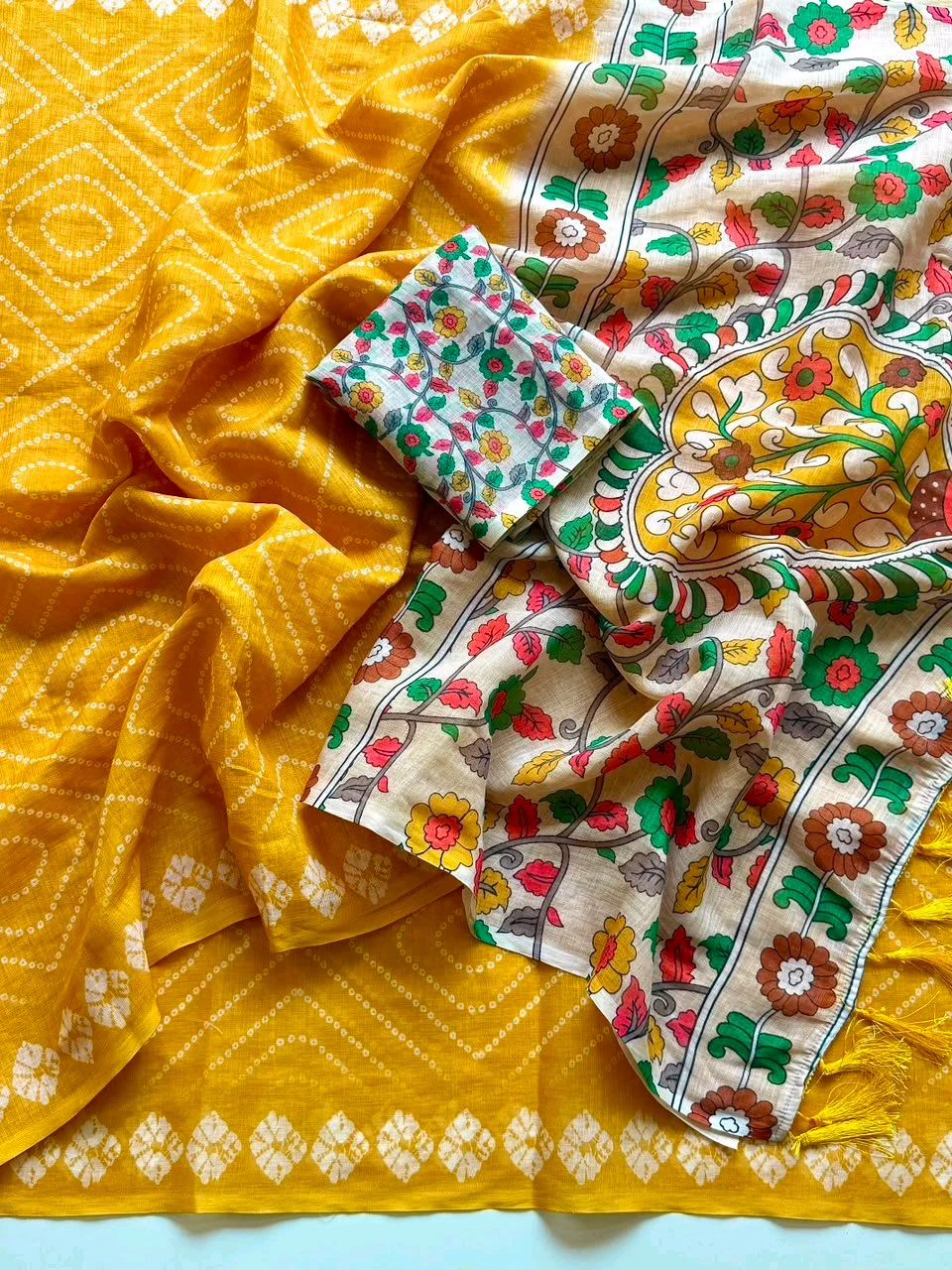 Soft Cotton Lenin Fabric 5