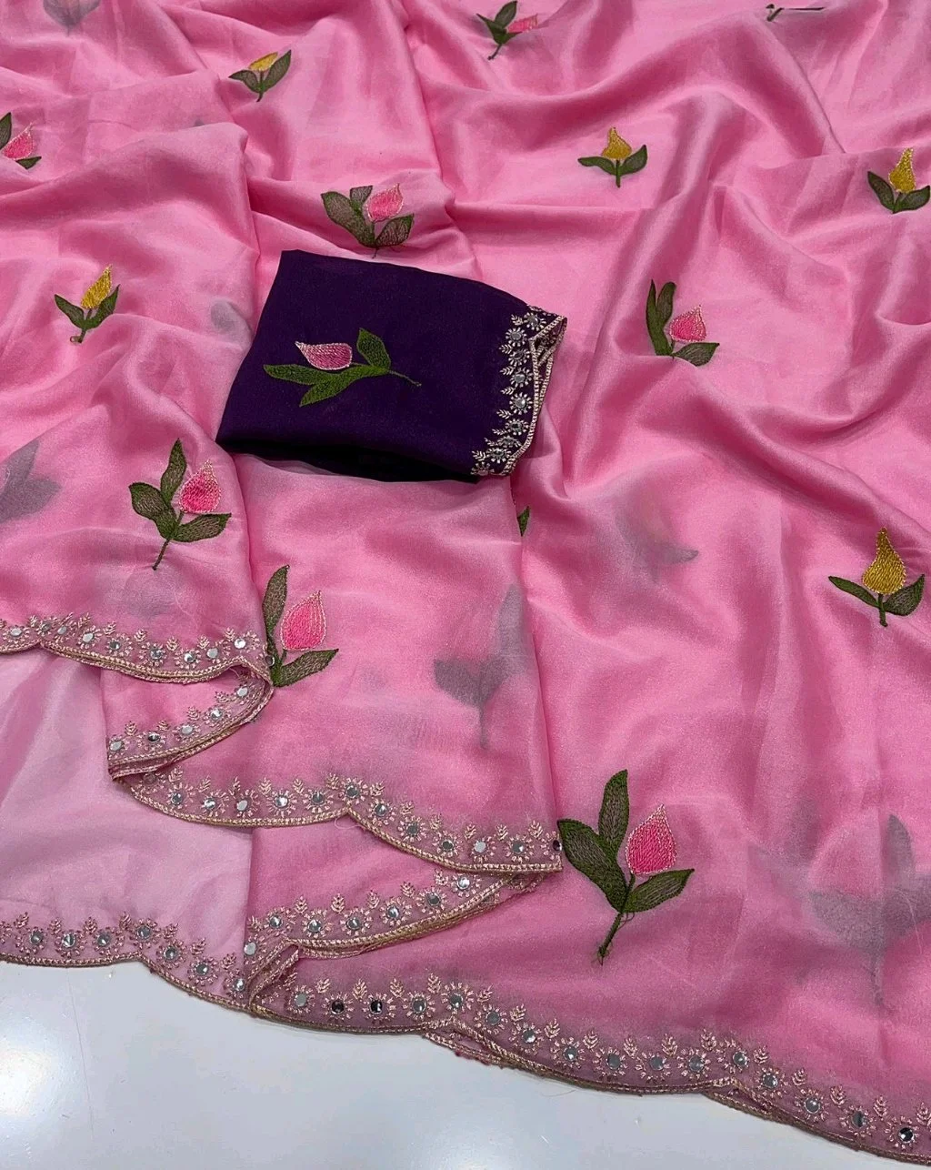 Soft Rangoli Silk Sarees thumbnail 3