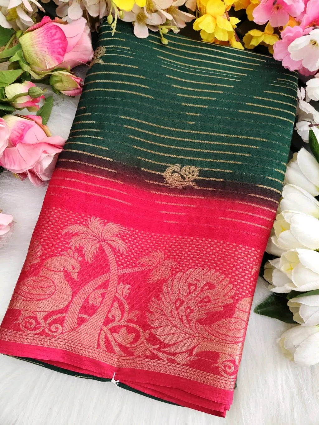 Viscose Georgette Sarees 3