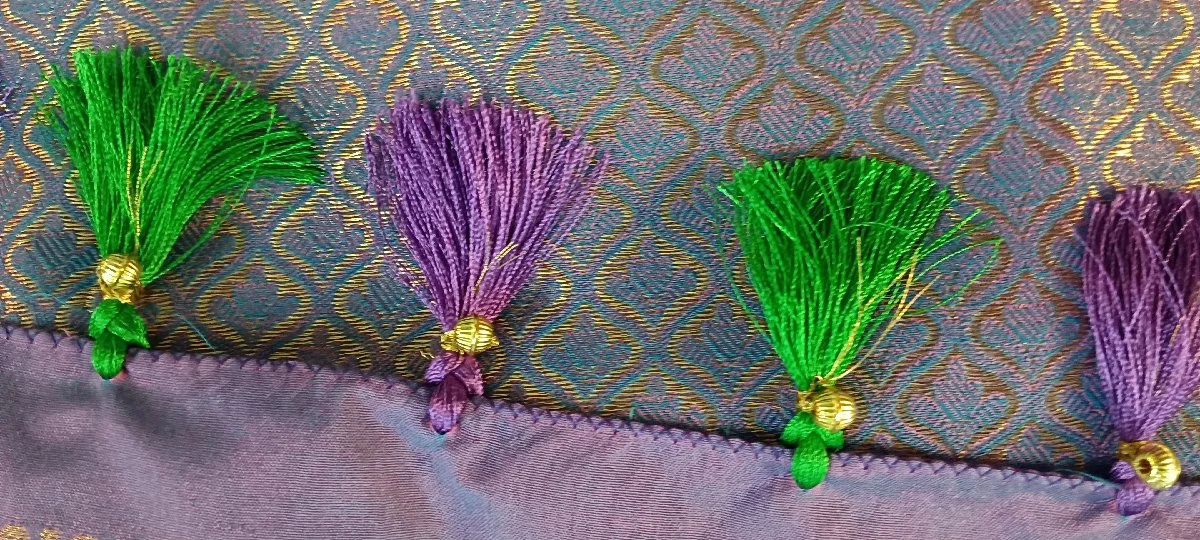 Elegant Saree Pallu baby kuchu Tassels Customized service