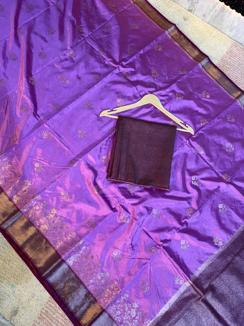 Katan Raw Mango Sarees 10