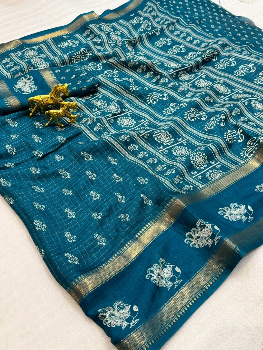 Muskmelloweaving Saree