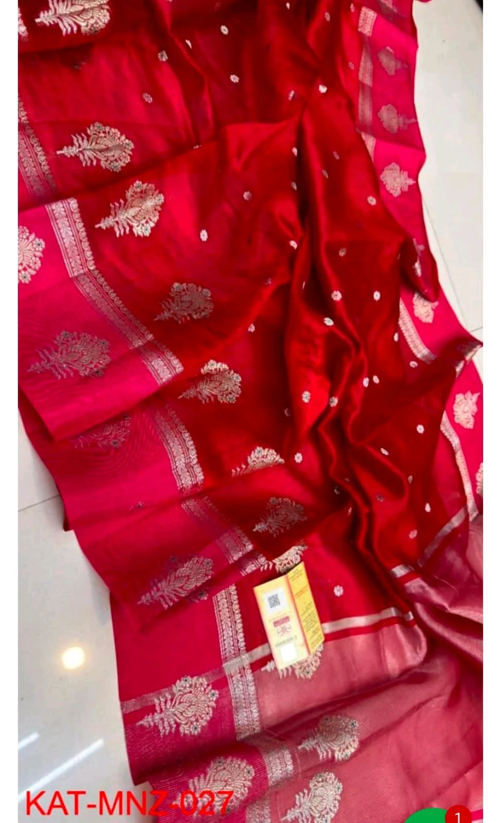 Warm Silk Dyed Banarasi Sarees thumbnail 8