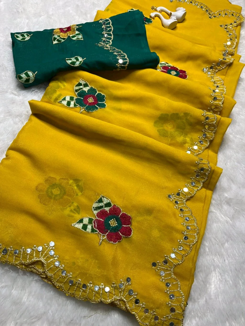 Soft Rangoli Saree 1