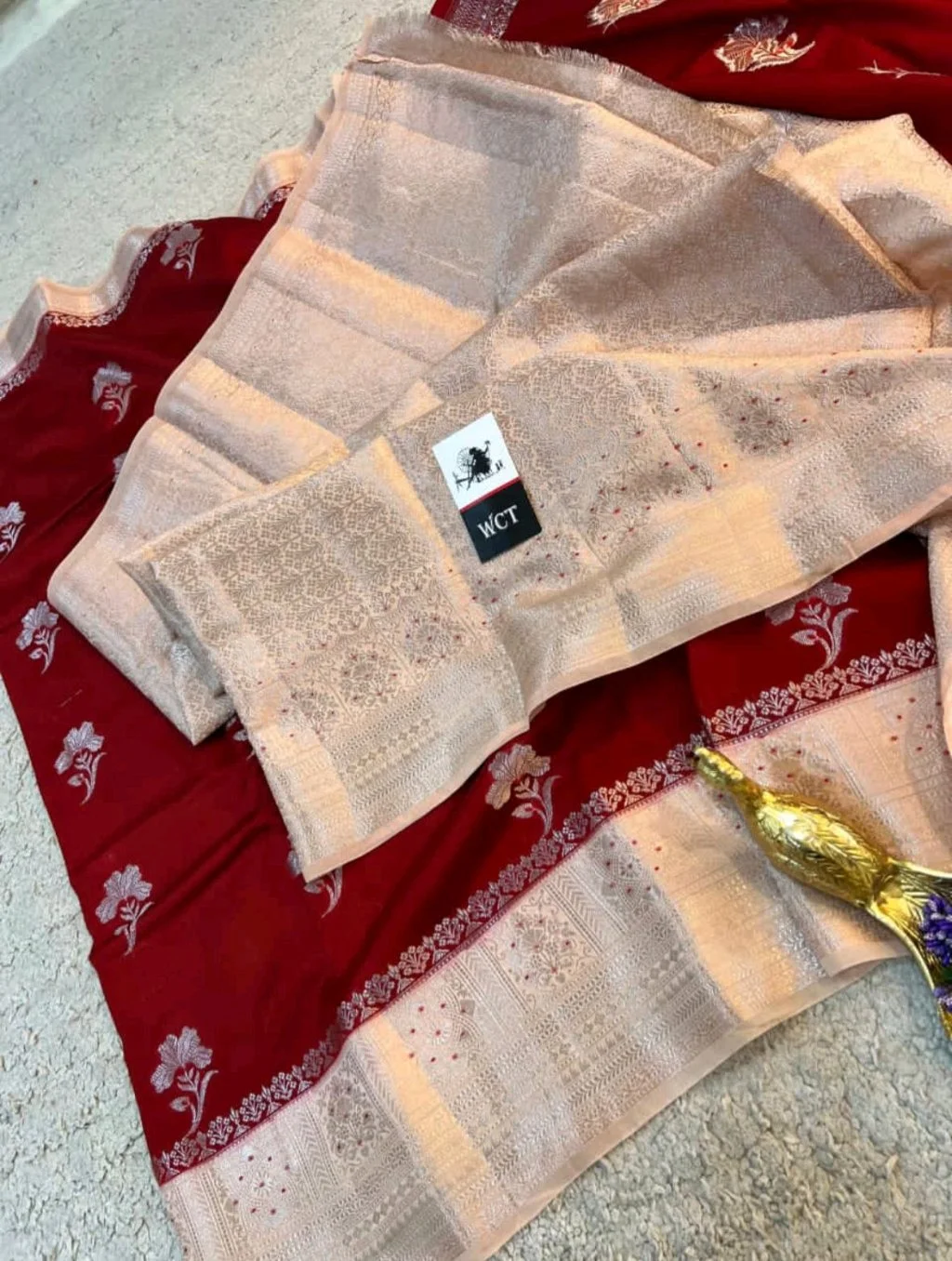 Banarasi Semi Katan Saree 5