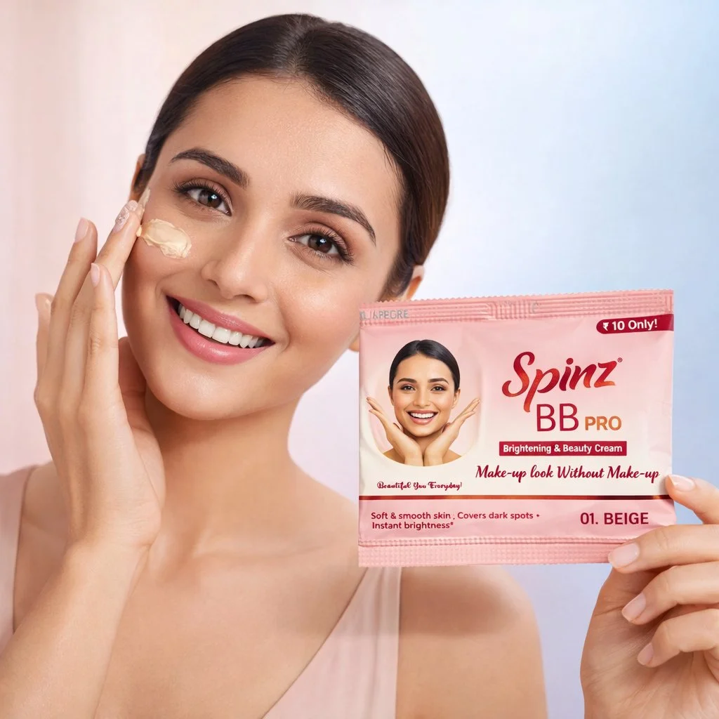 Spinz BB Pro Brightening & Beauty Cream 01 Beige thumbnail 2