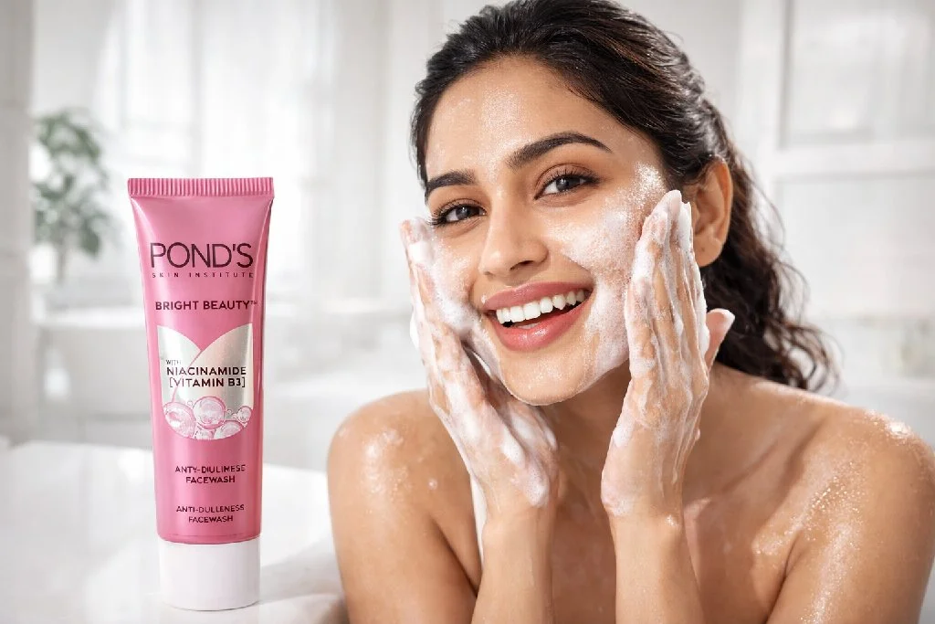 Ponds Bright Beauty Anti-Dullness Face wash. 12g 3