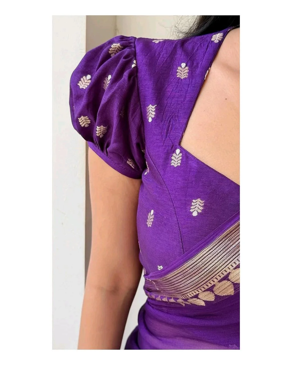 VISCOSE Georgette Saree 8