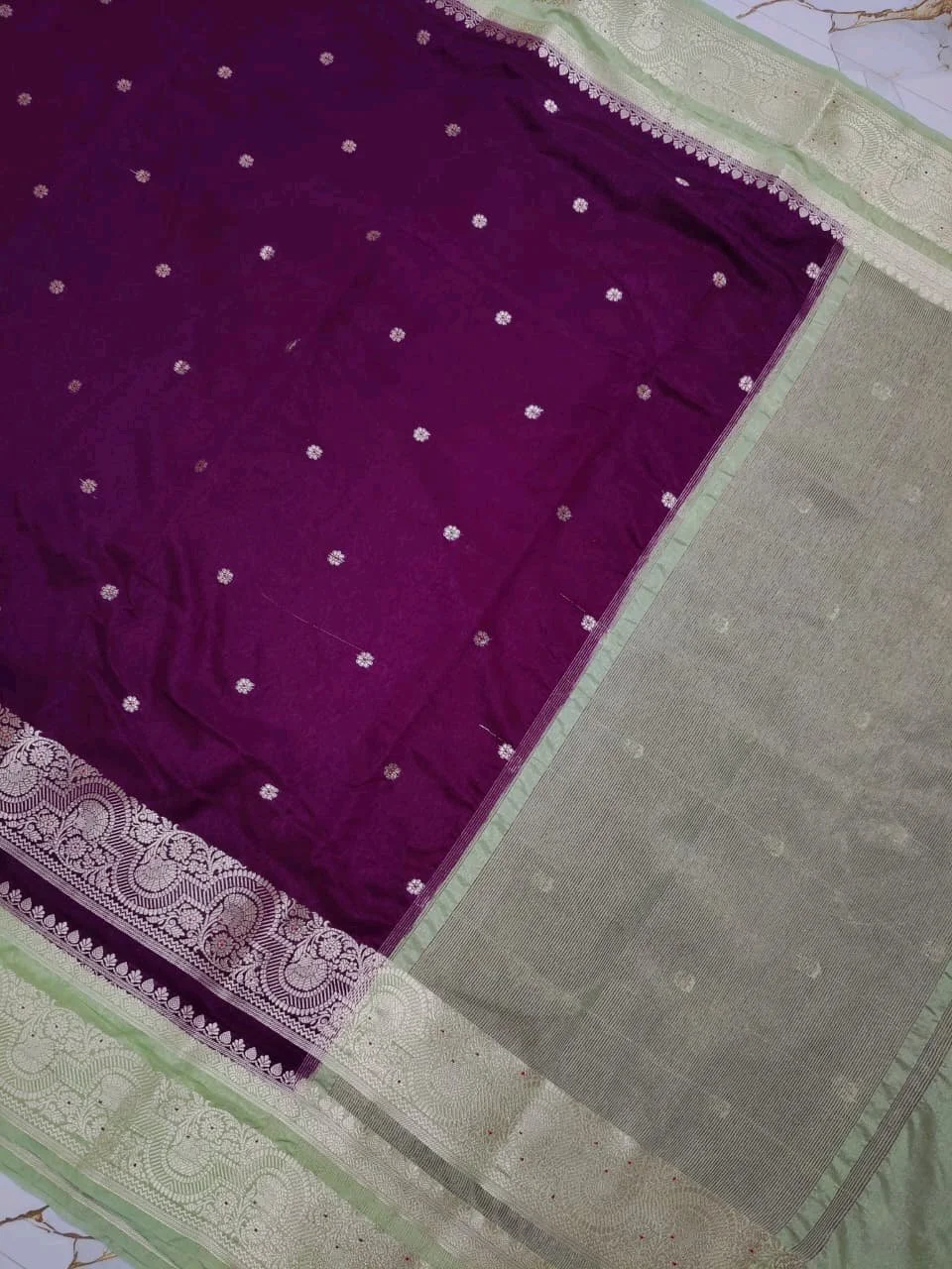 Katan Raw Mango Bananas Sarees thumbnail 6