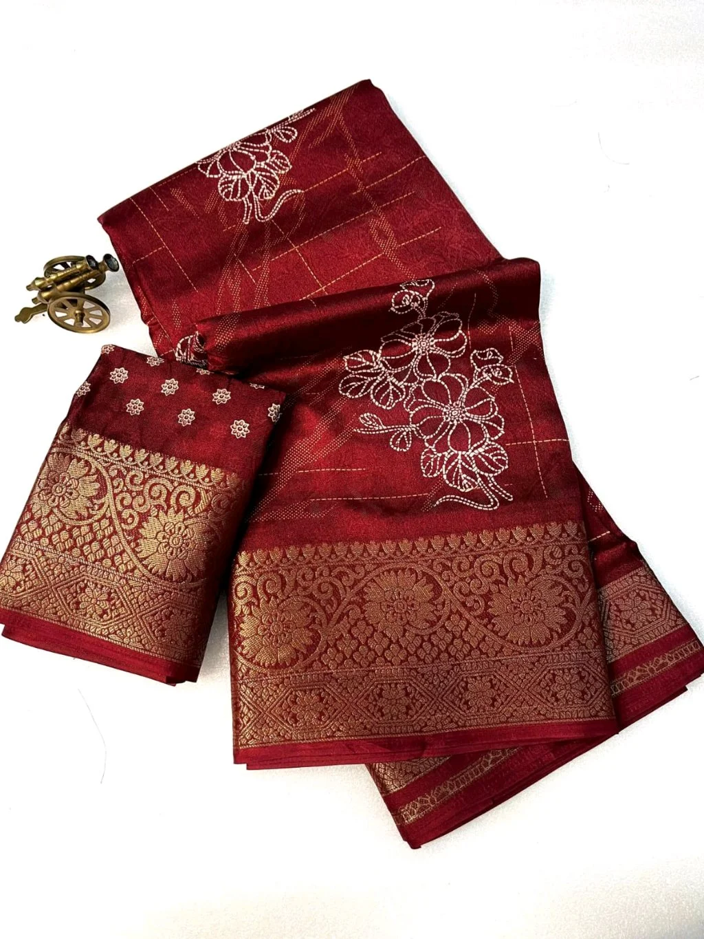 Ajrakh Designer Sarees 3