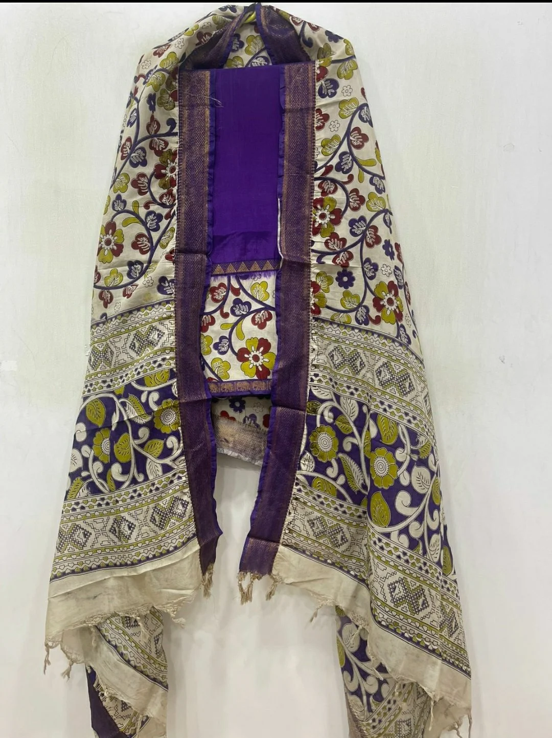 mangalagiri pattu dress meterials 7