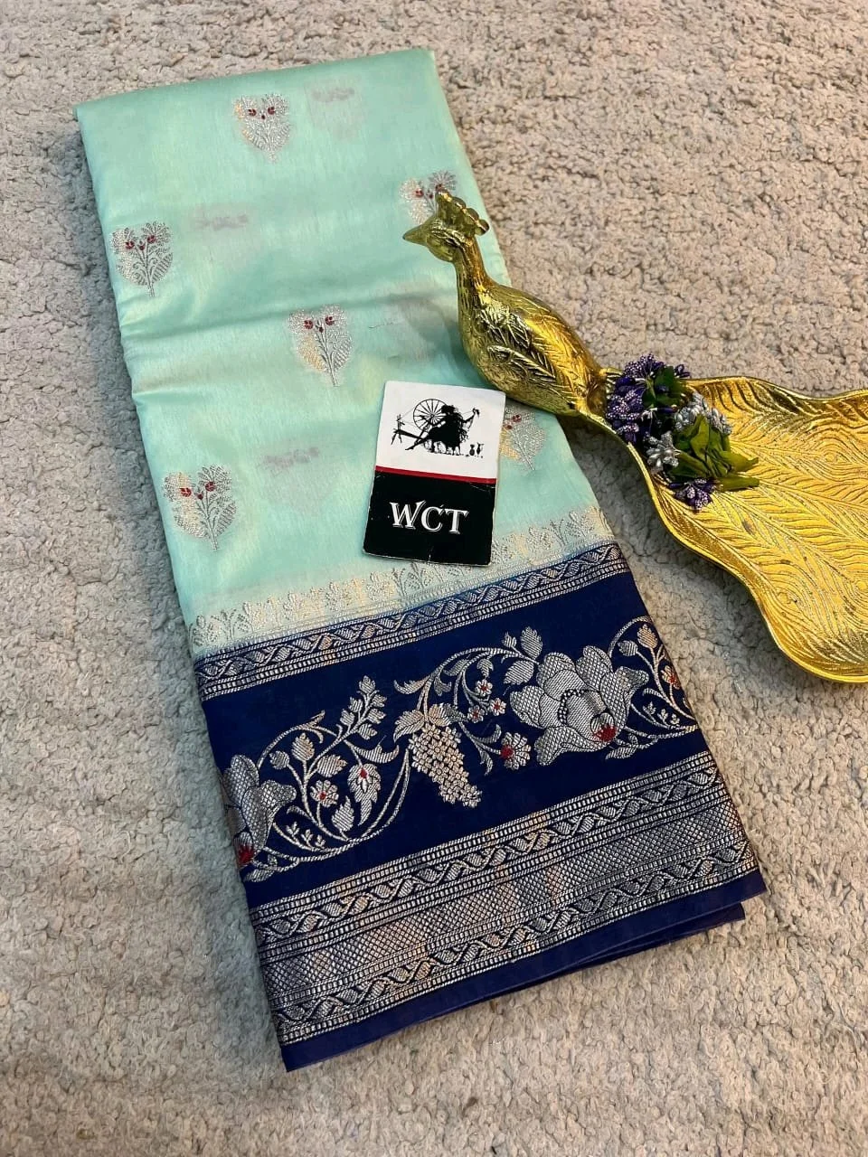 Semi raw Mango Sarees 4