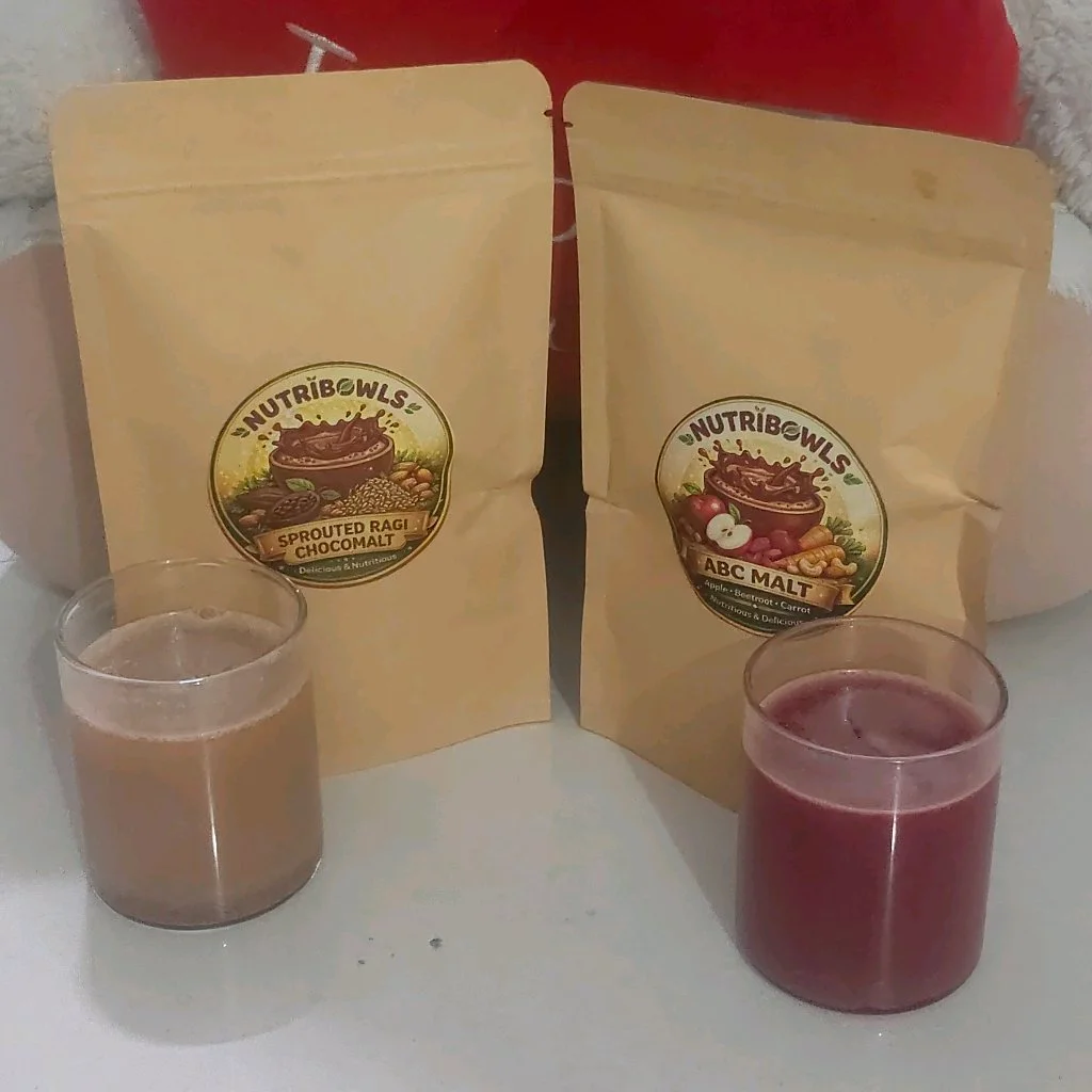Nutribowls Healthy Combo ABC Malt and Sprouted Ragi Chocomalt 2