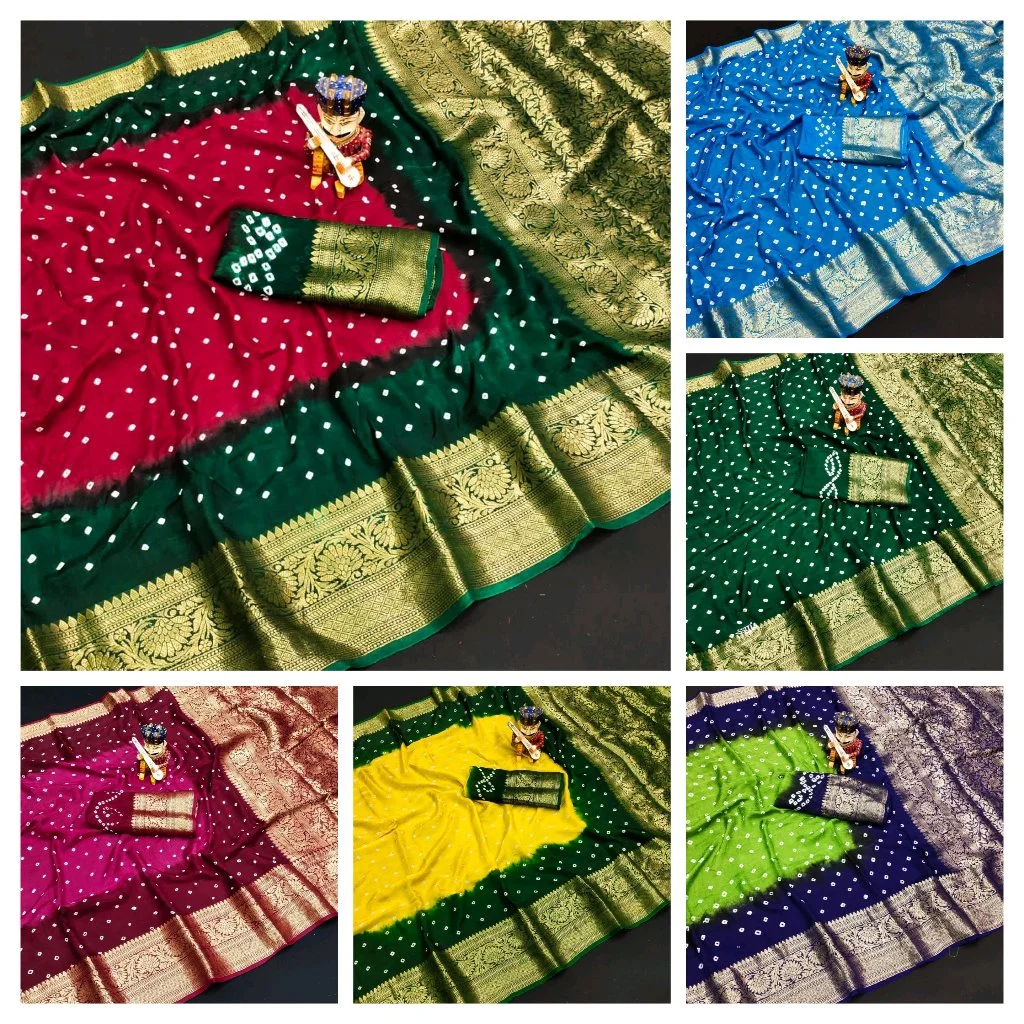 KANJIVARAM BANDHANI COLLECTION thumbnail 7