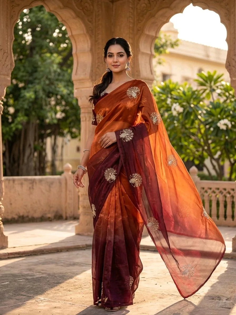 Soft Space silk Saree 3