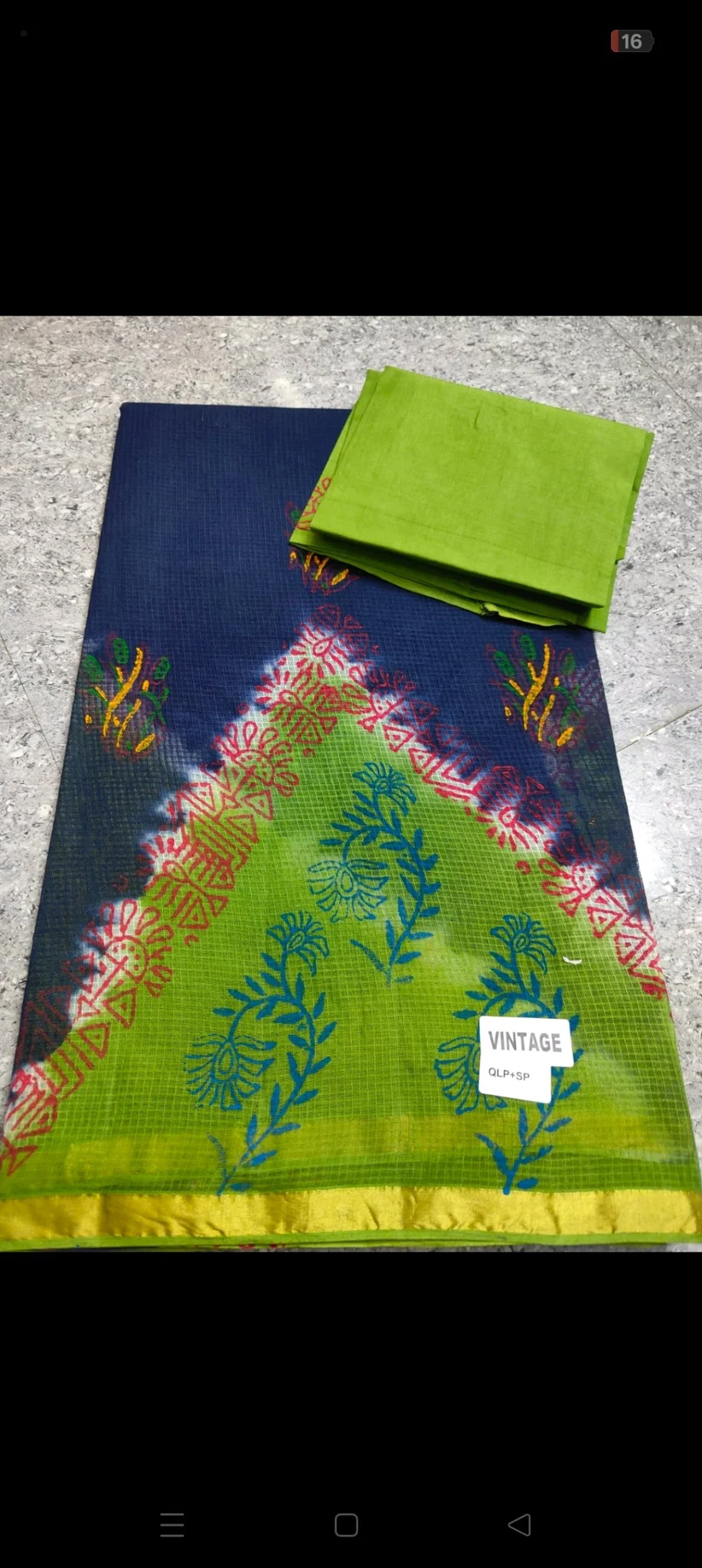 Kota Cotton Sarees In Batic Designs And Kalamkari Designs 5