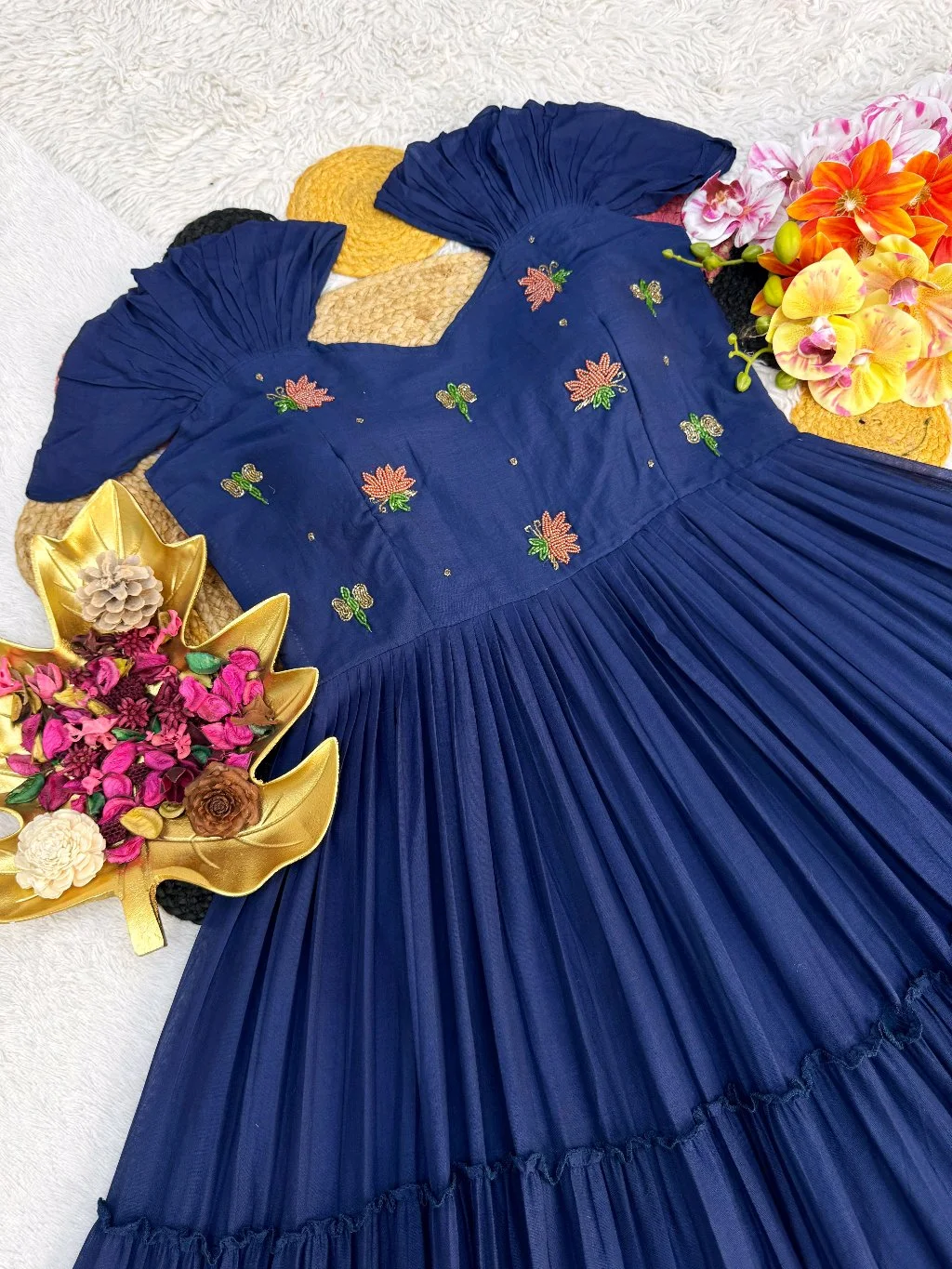 MULL-MULL COTTON GOWN thumbnail 2