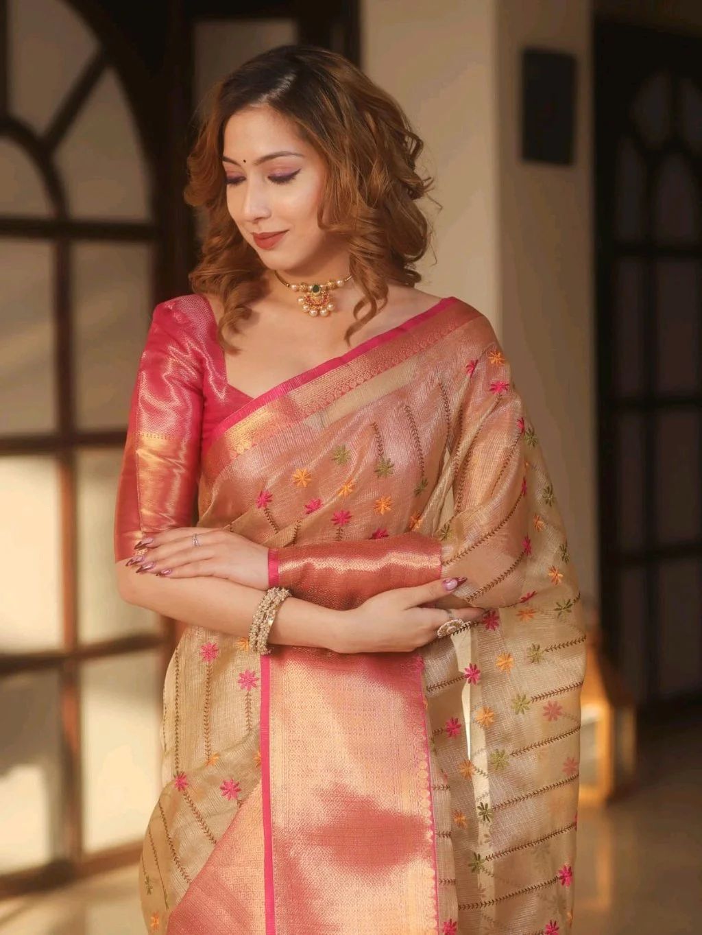 Banarasee Tisuee Saree 4
