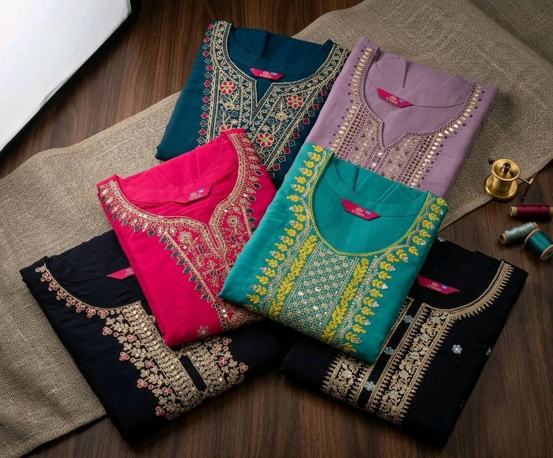 Manvi Kurta Set with Dupatta 9