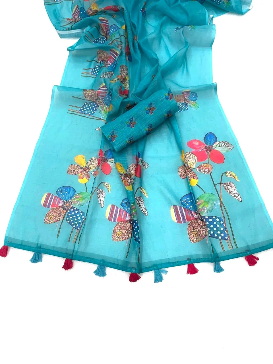 Sift Lenin Fabric Sarees thumbnail 3