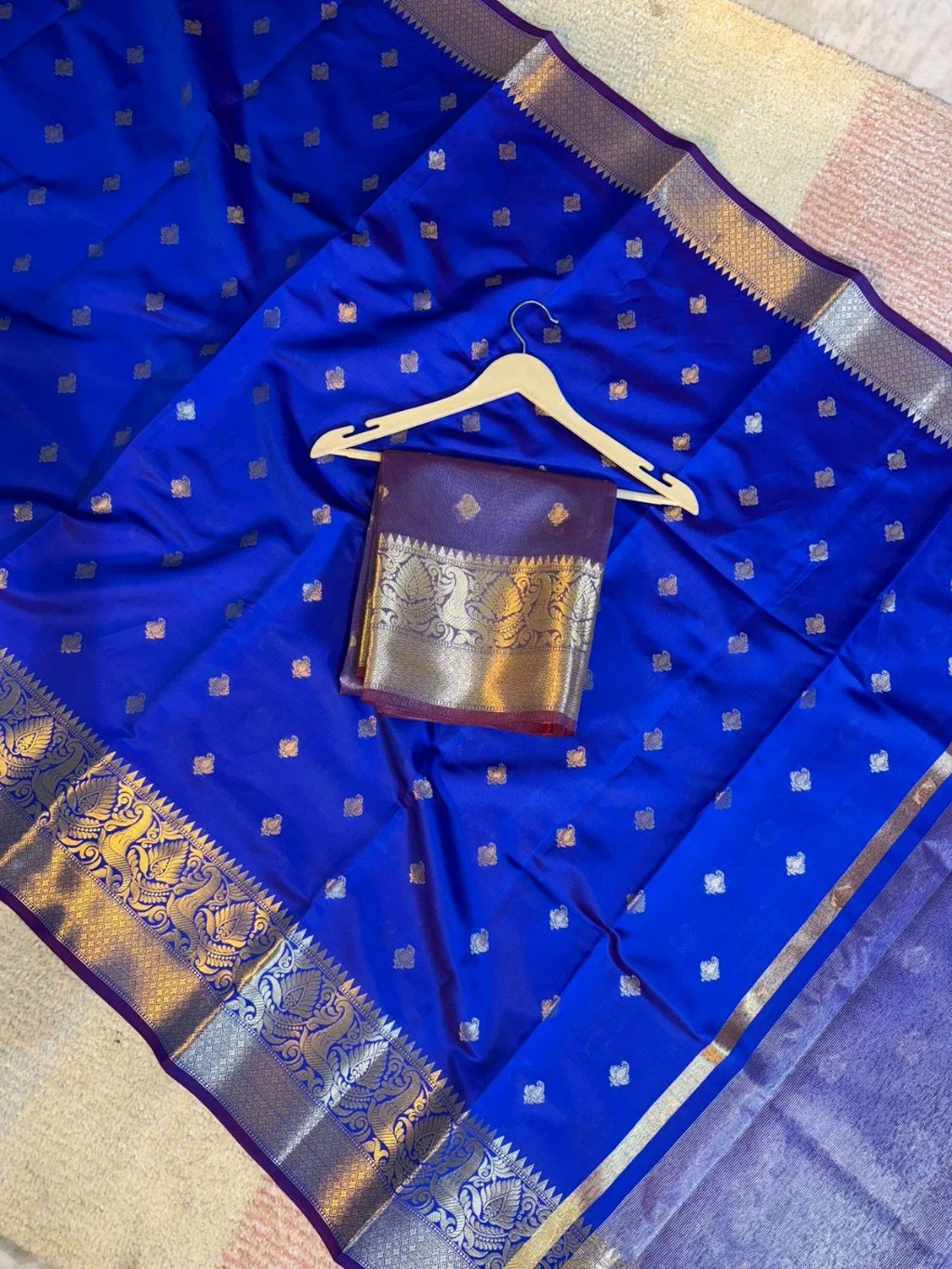 Semi Katan Soft Silk Banarasi Saree