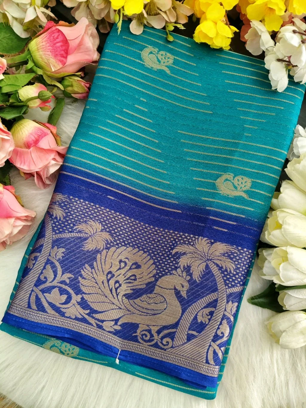 Viscose Georgette Sarees 5