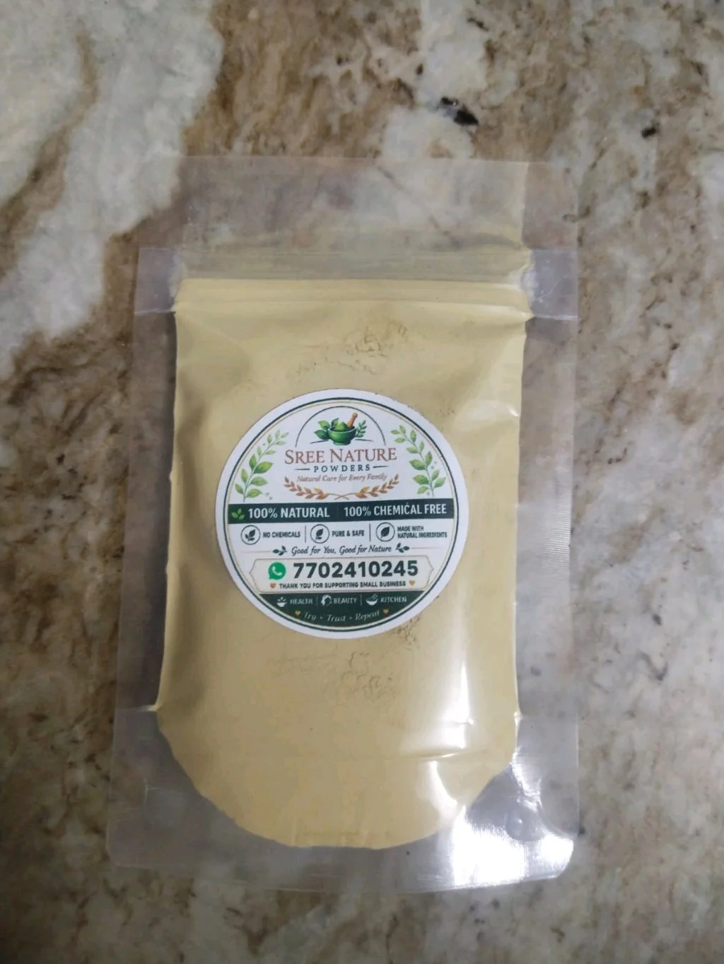 Sree Nature Sandalwood Powder 100g thumbnail 2