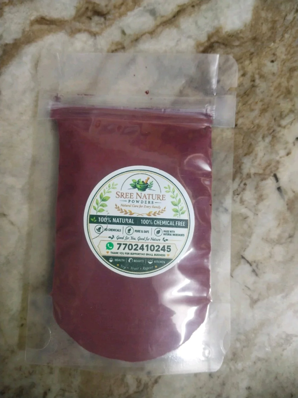 Sree Nature Beetroot Powder 100g thumbnail 2