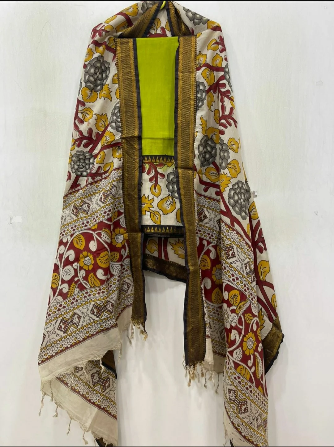 mangalagiri pattu dress meterials 6