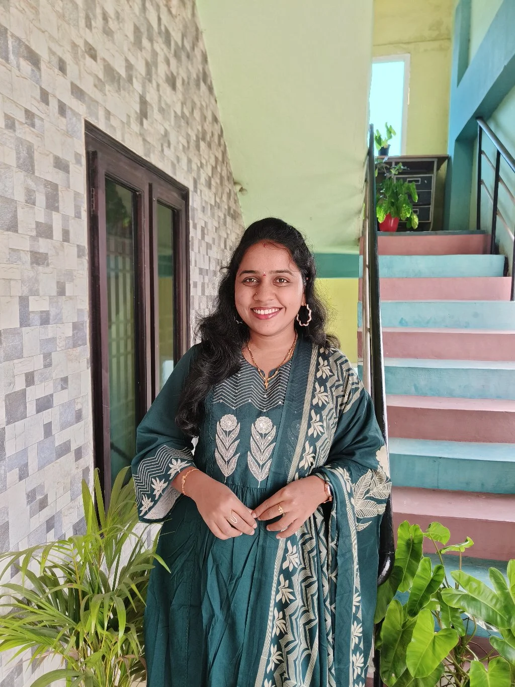 Green Embroidered Kurta Set with Dupatta 1