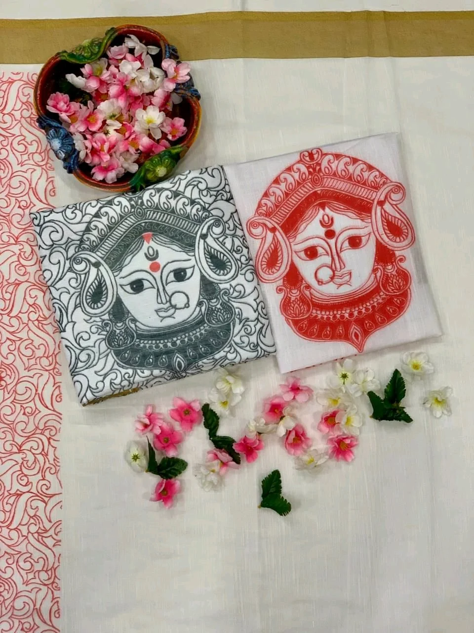 Linen Cotton Sarees 3
