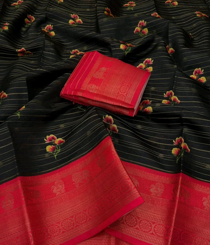 Mysore Silk Saree thumbnail 4