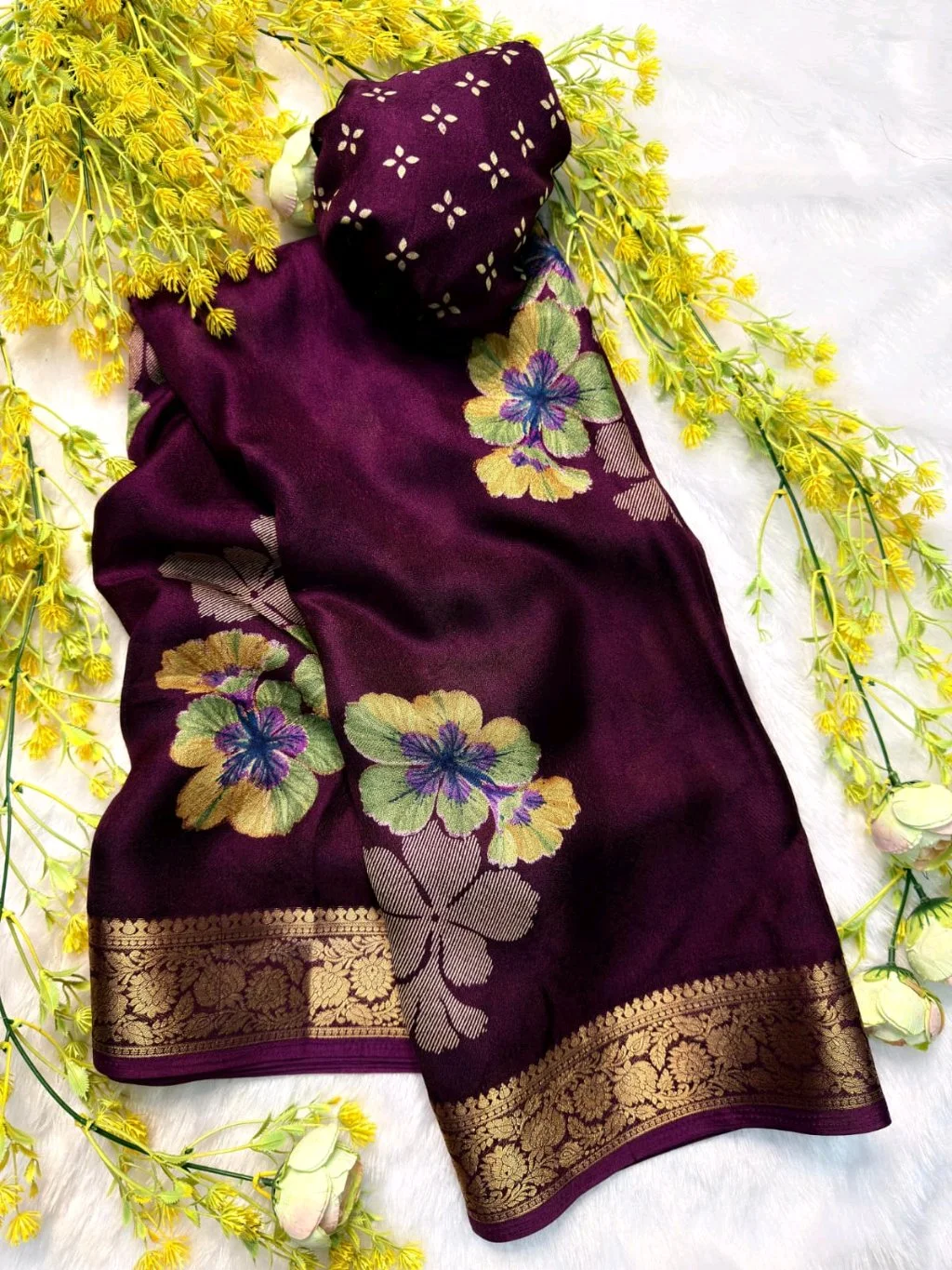 Sift Georgette Saree thumbnail 1