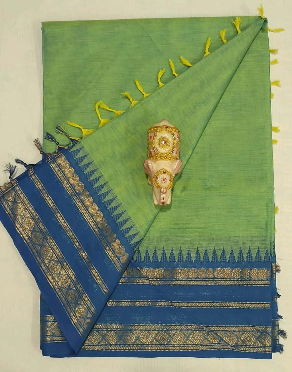 Kanchi Cotton Saree 10