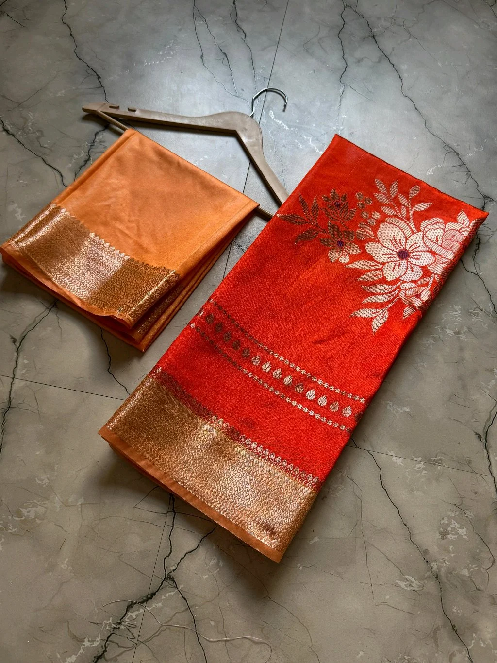 Katan Raw Mango Silk Sarees 5