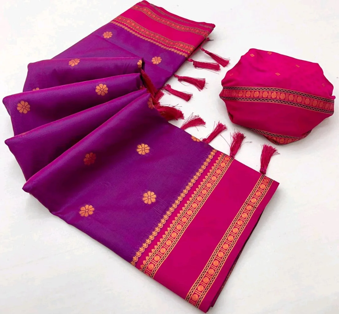 Sift Silks Sarees with Two Tone 3