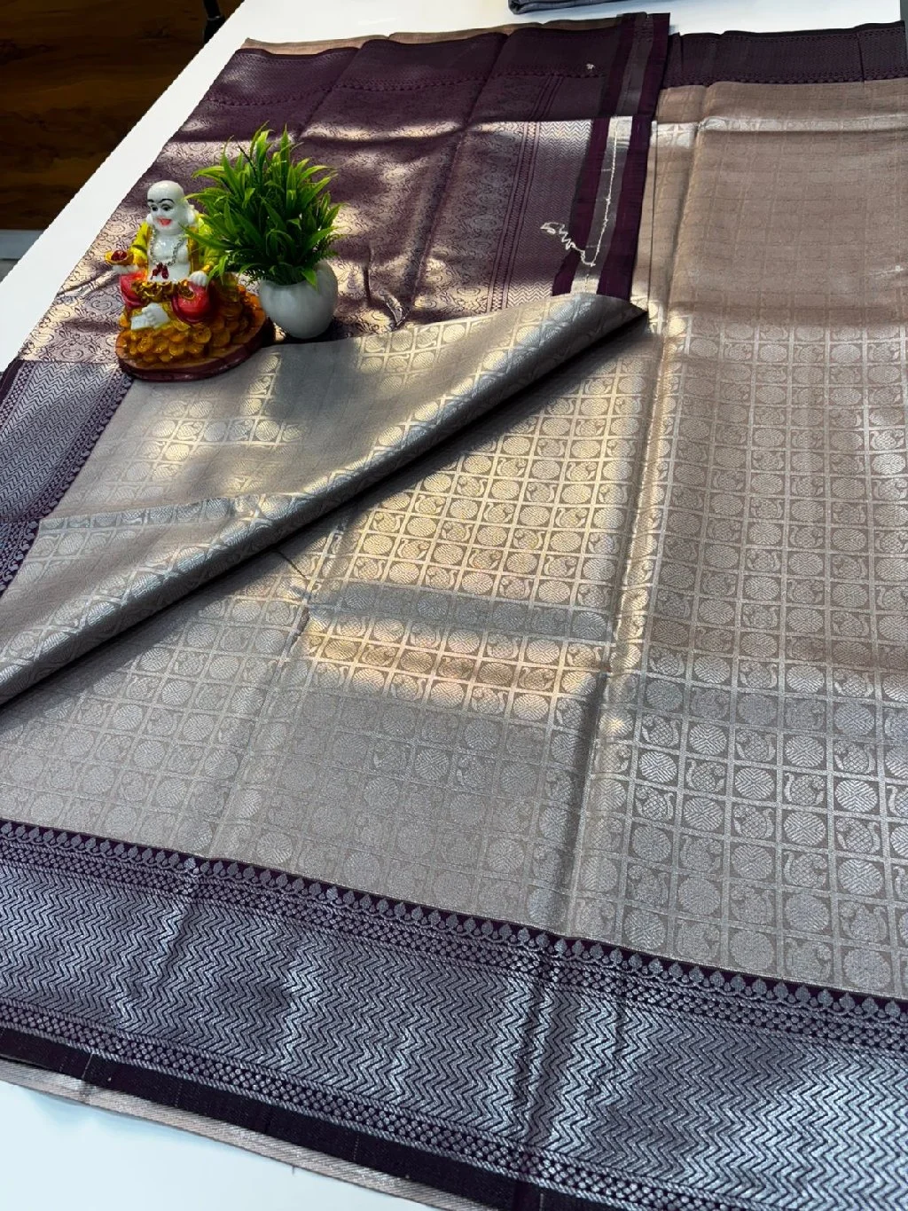 Saree = semi silk sareePrice = 999 rs + shipping