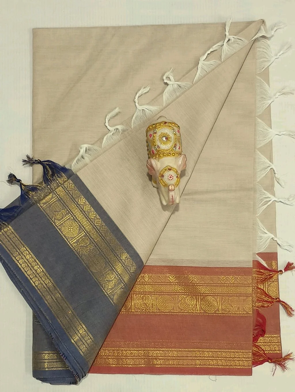 Kanchi Cotton Saree 9