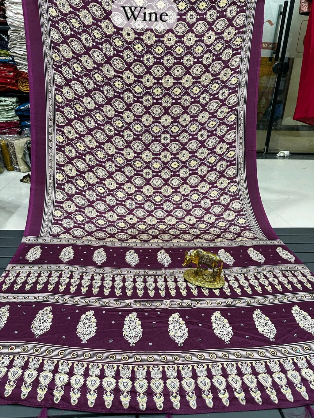 Ajarkh Print Sarees 8