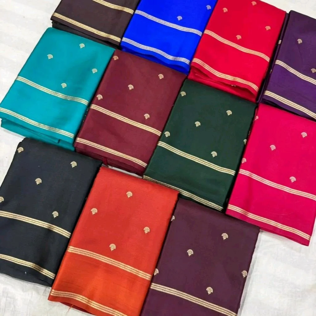 Banarasi Handloom Semi Georgette Sarees 1