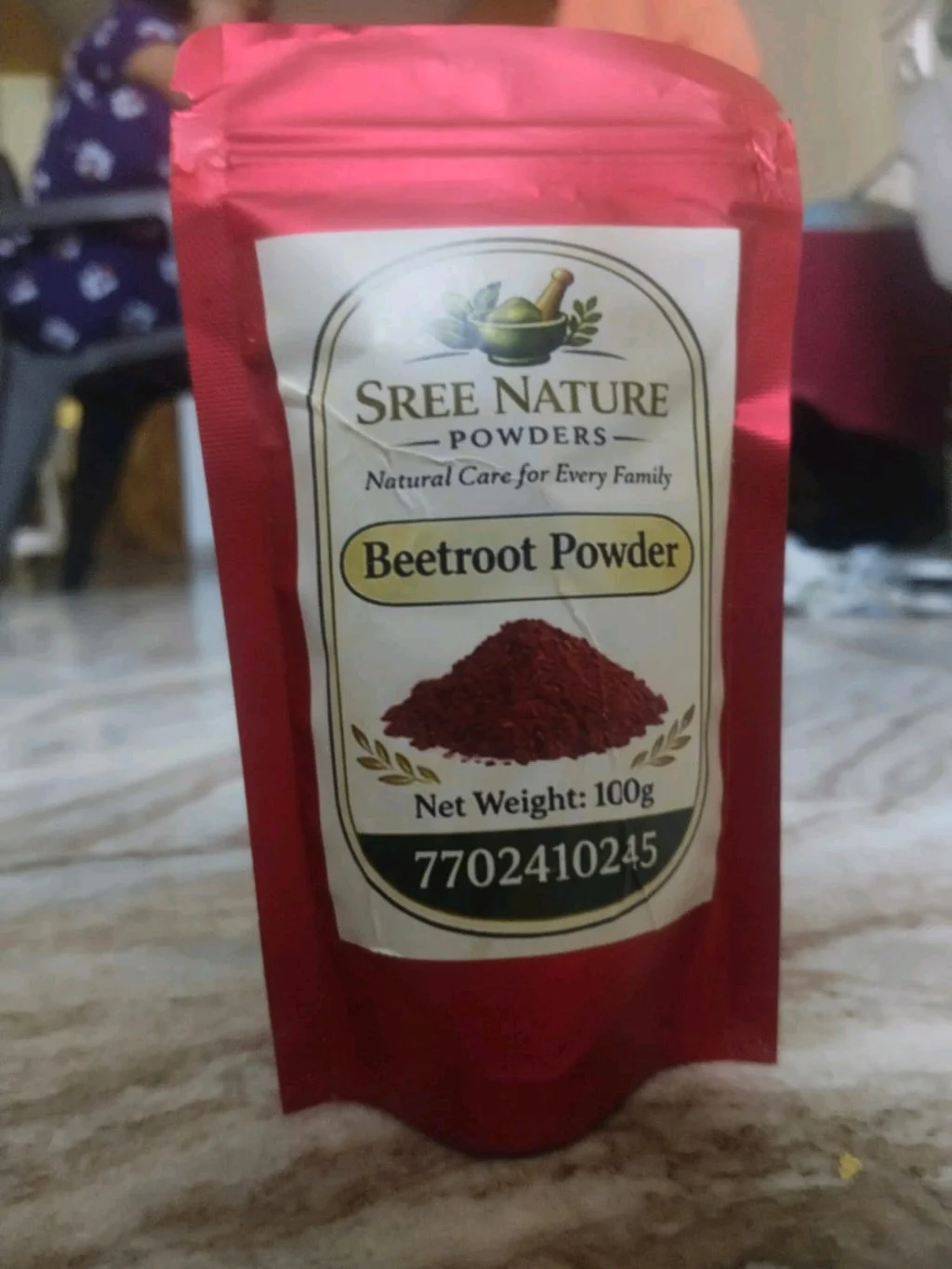 Sree Nature Beetroot Powder 100g thumbnail 1