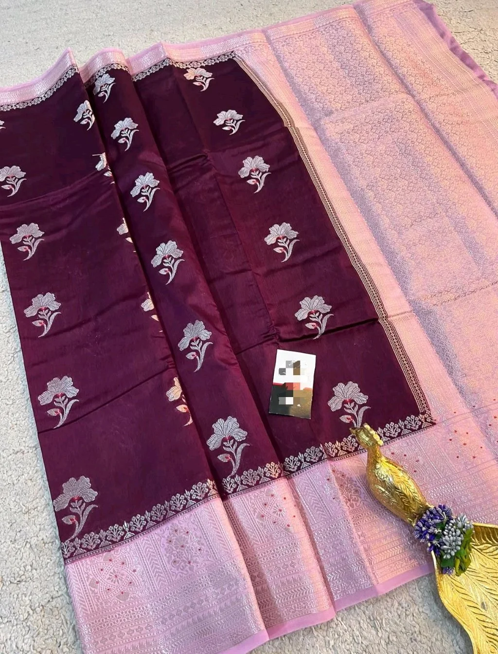 Banarasi Semi Katan Saree 8