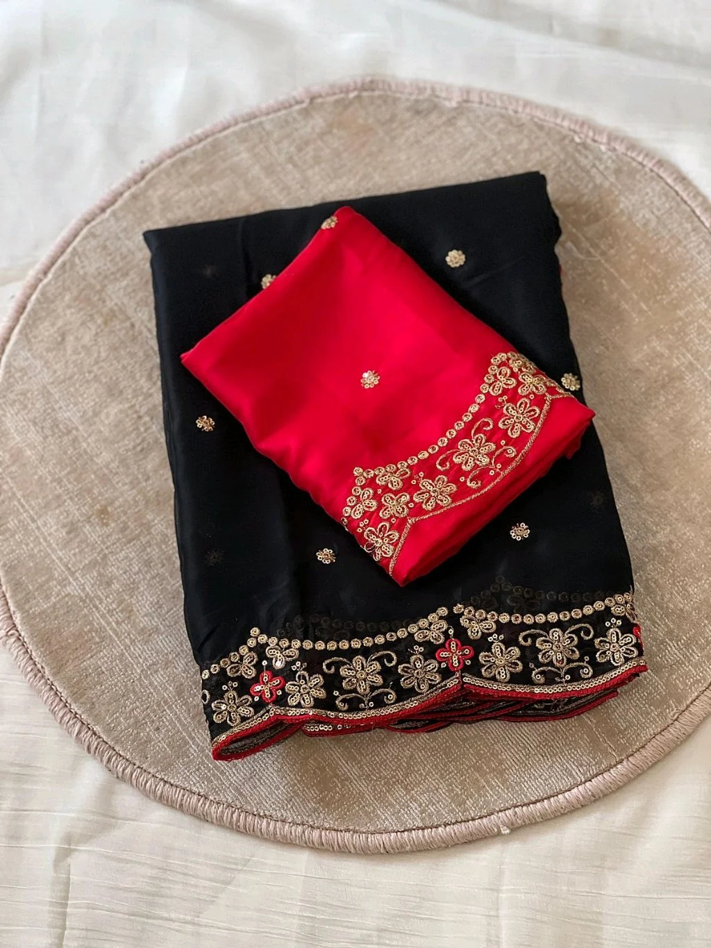 Heavy Rangoli Silk Saree 1