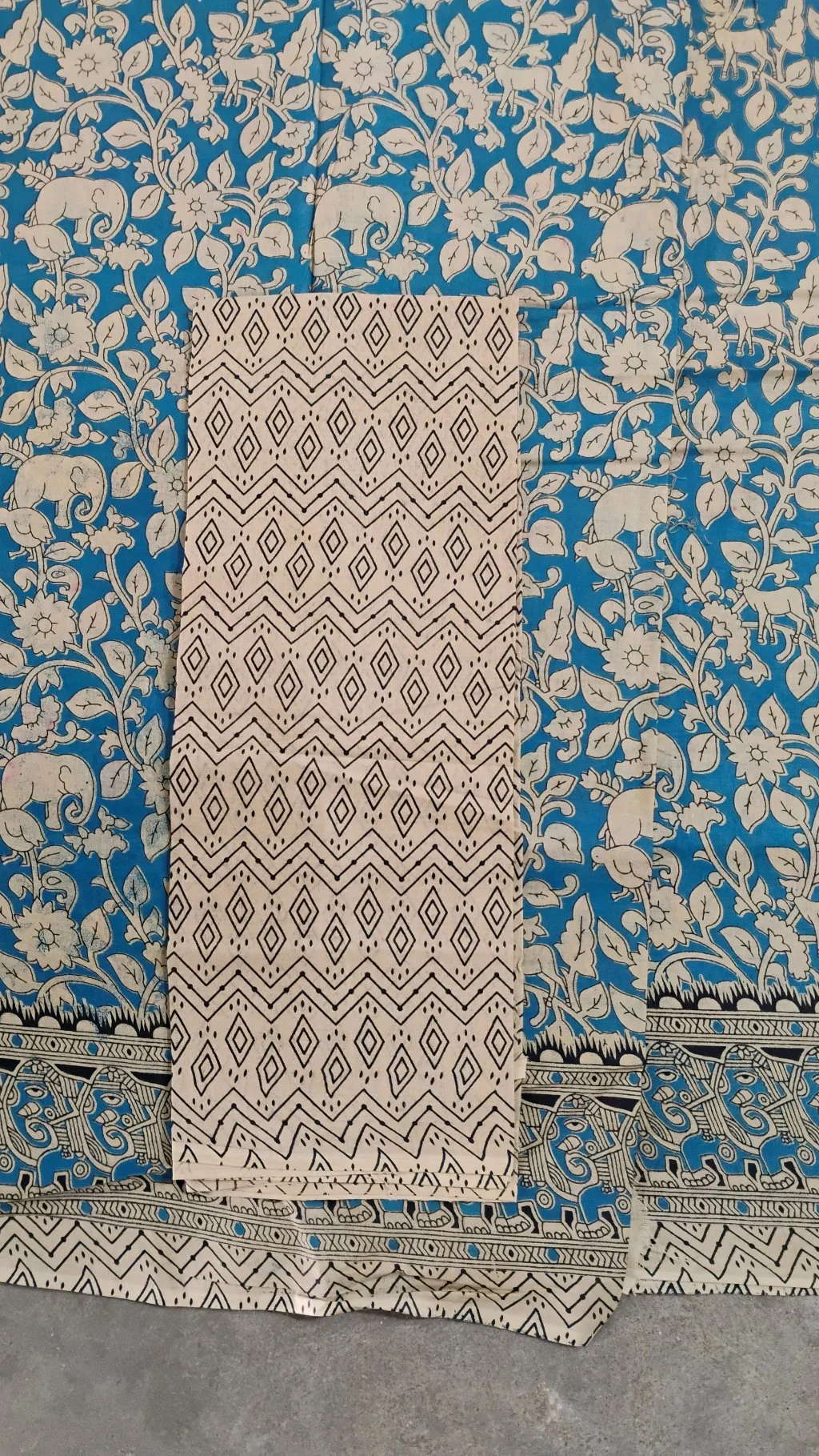 Pure Kalamkari Cotton Sarees thumbnail 4