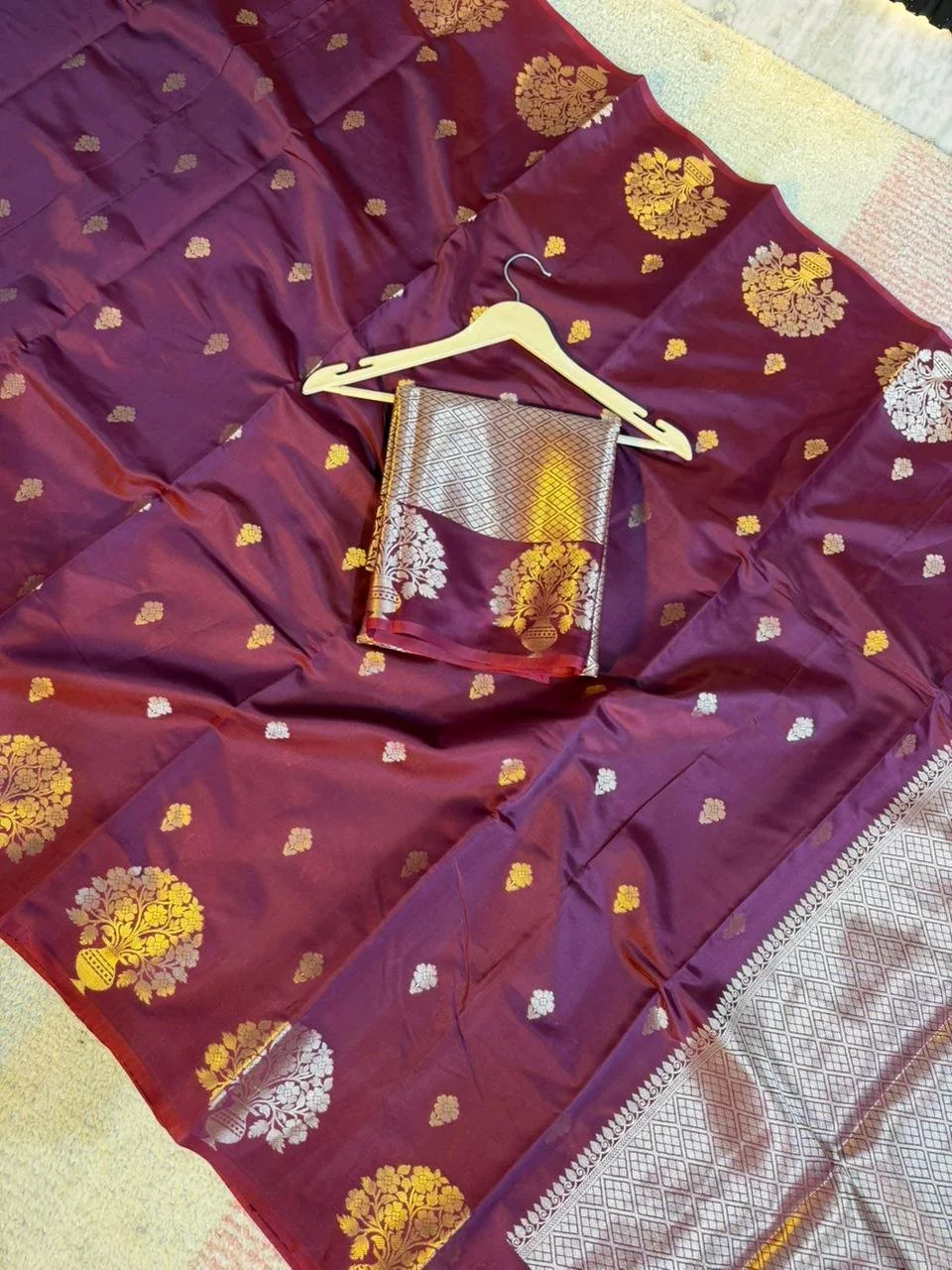 Semi Katan Soft Silk Sarees 3