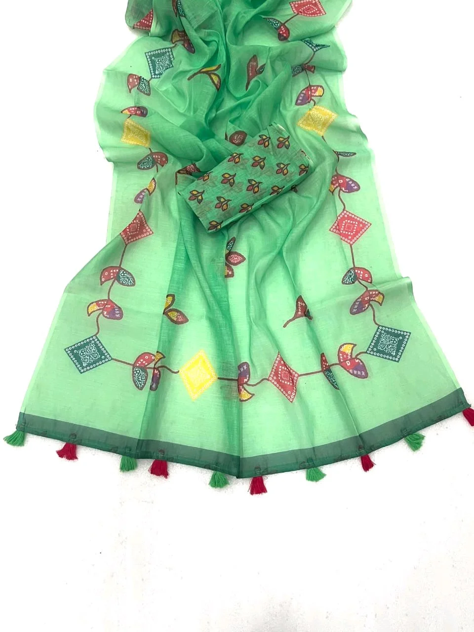Sift Lenin Fabric Sarees thumbnail 4