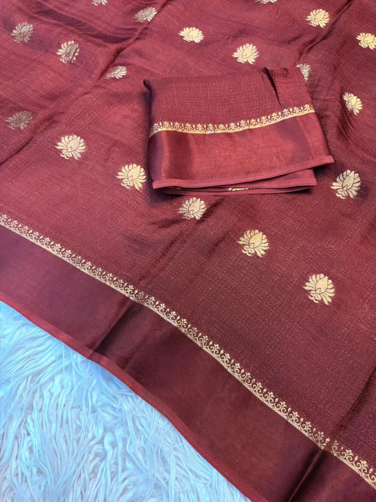 VISVOSE Kadhi Georgette sarees thumbnail 10