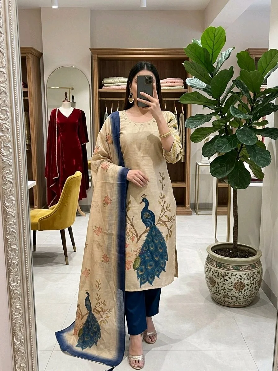Meloni Suit  Sets  with Dupatta 4