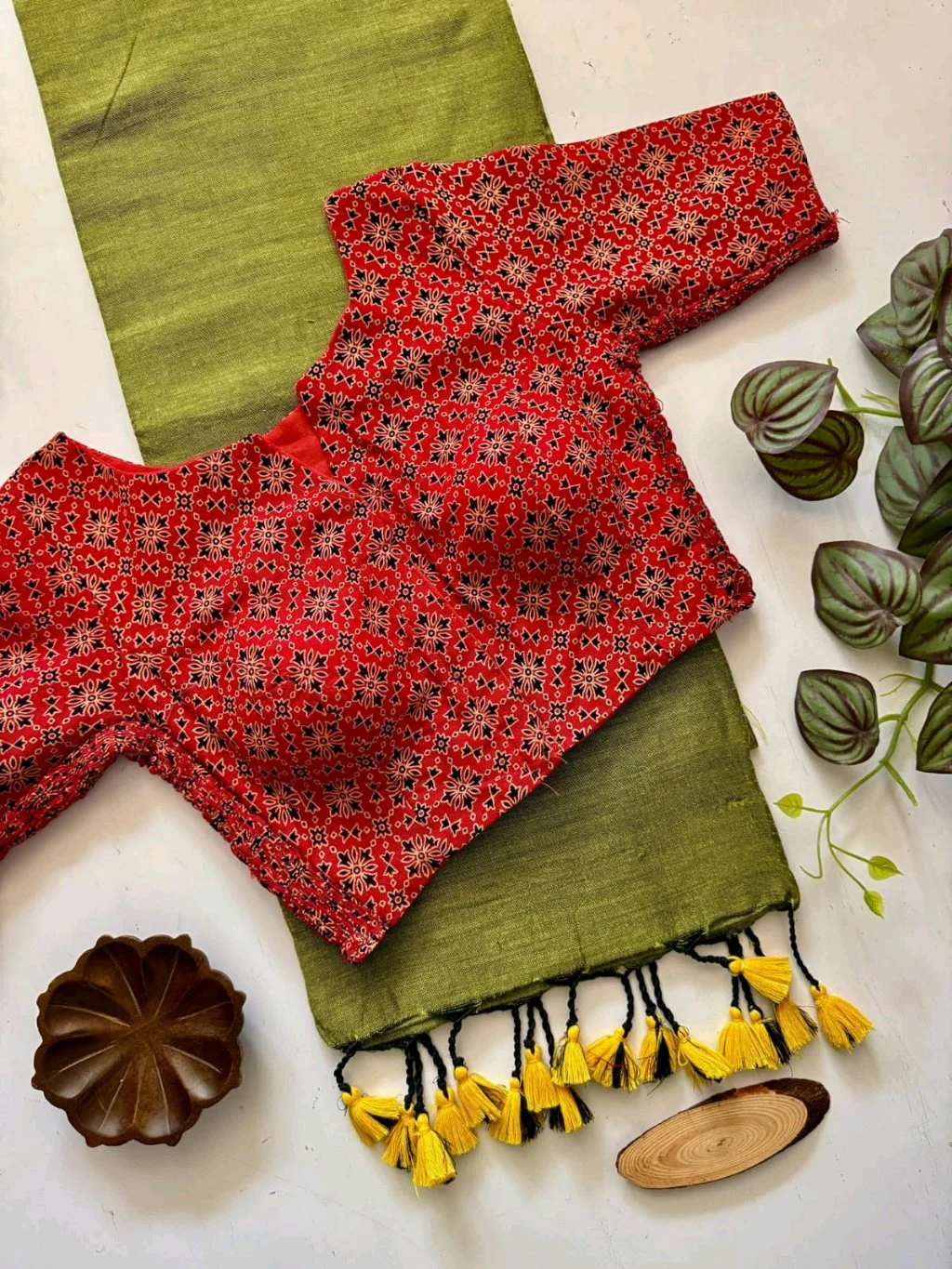 New Handloom Khadi Cotton Saree 9