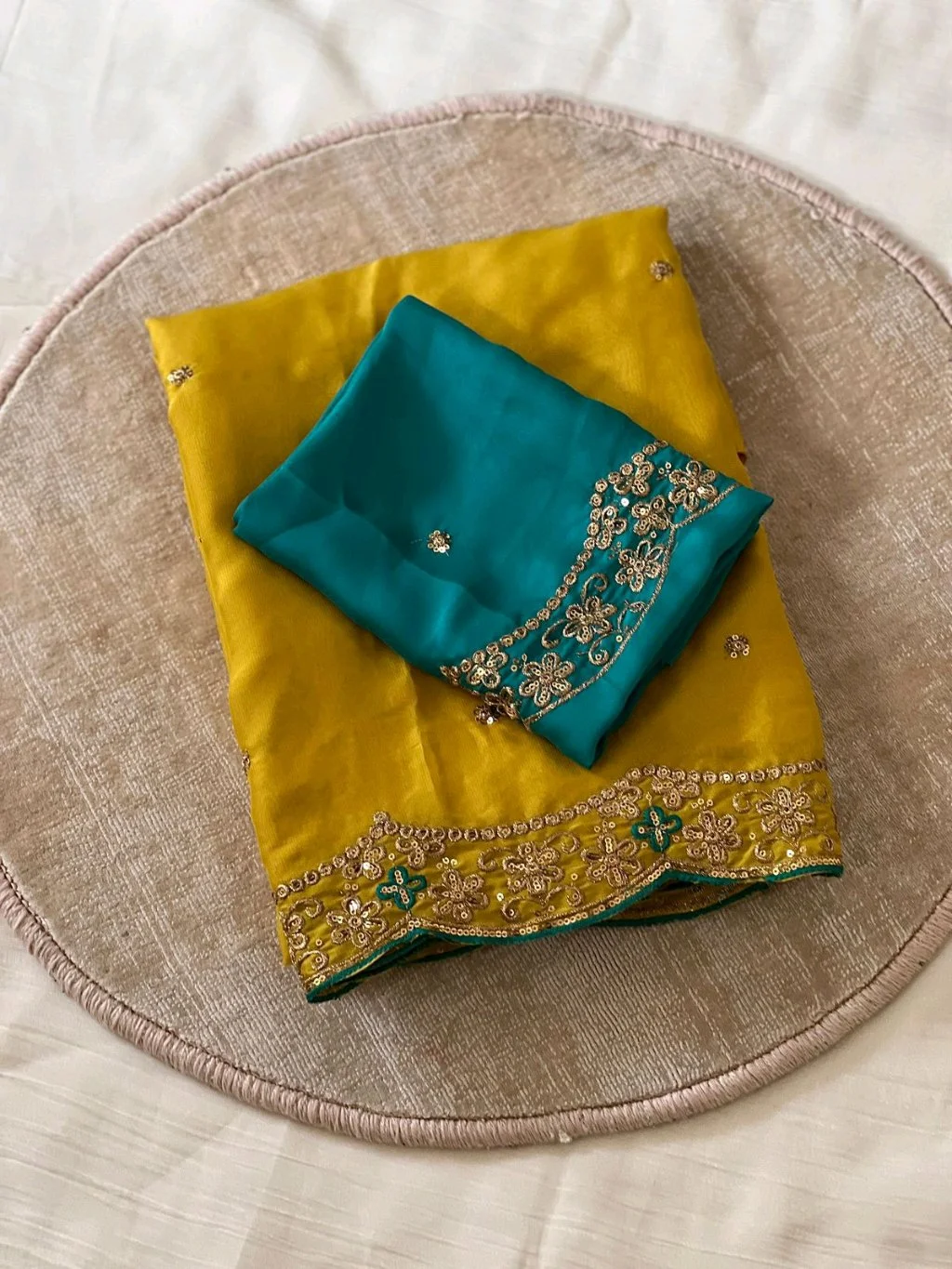 Heavy Rangoli Silk Saree 2